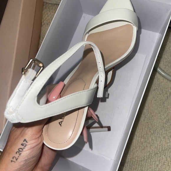 Also white strappy heels - Picture 2 of 4